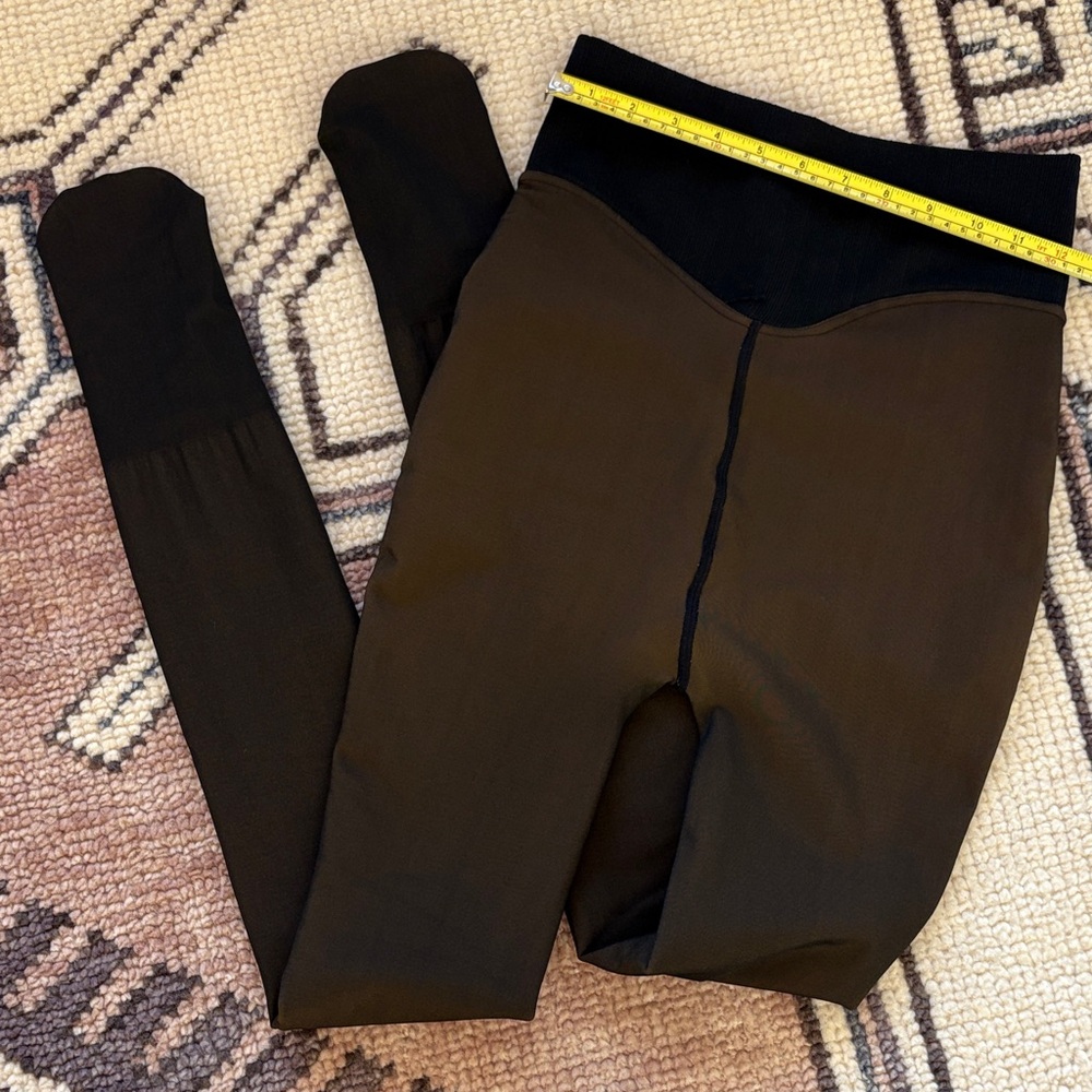 Latte Fleece lined Legging